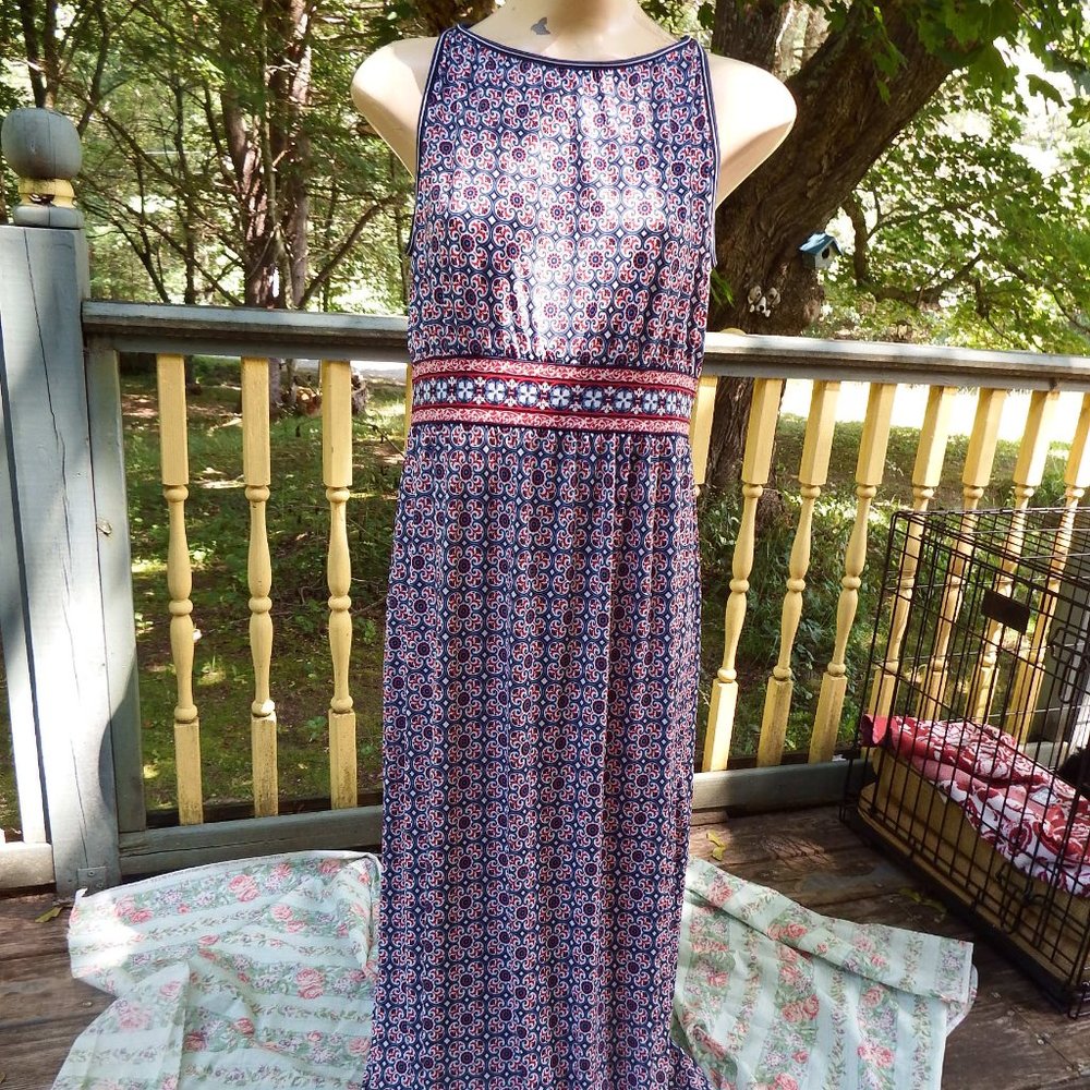 NWT Max Studio Sleeveless Maxi Dress Sz XL